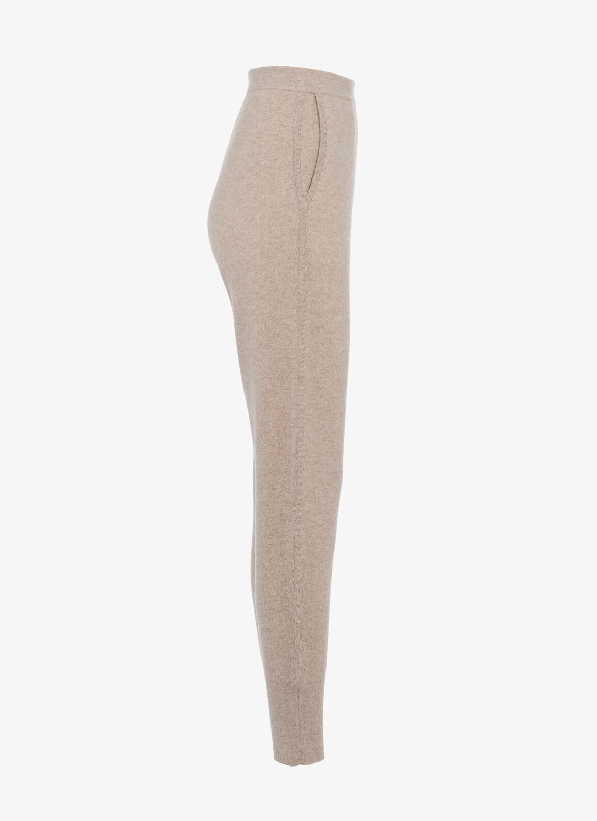 Cashmere joggings pants ALAÏA BEIGE CHINE CASHMERE JOGGINGS PANTS